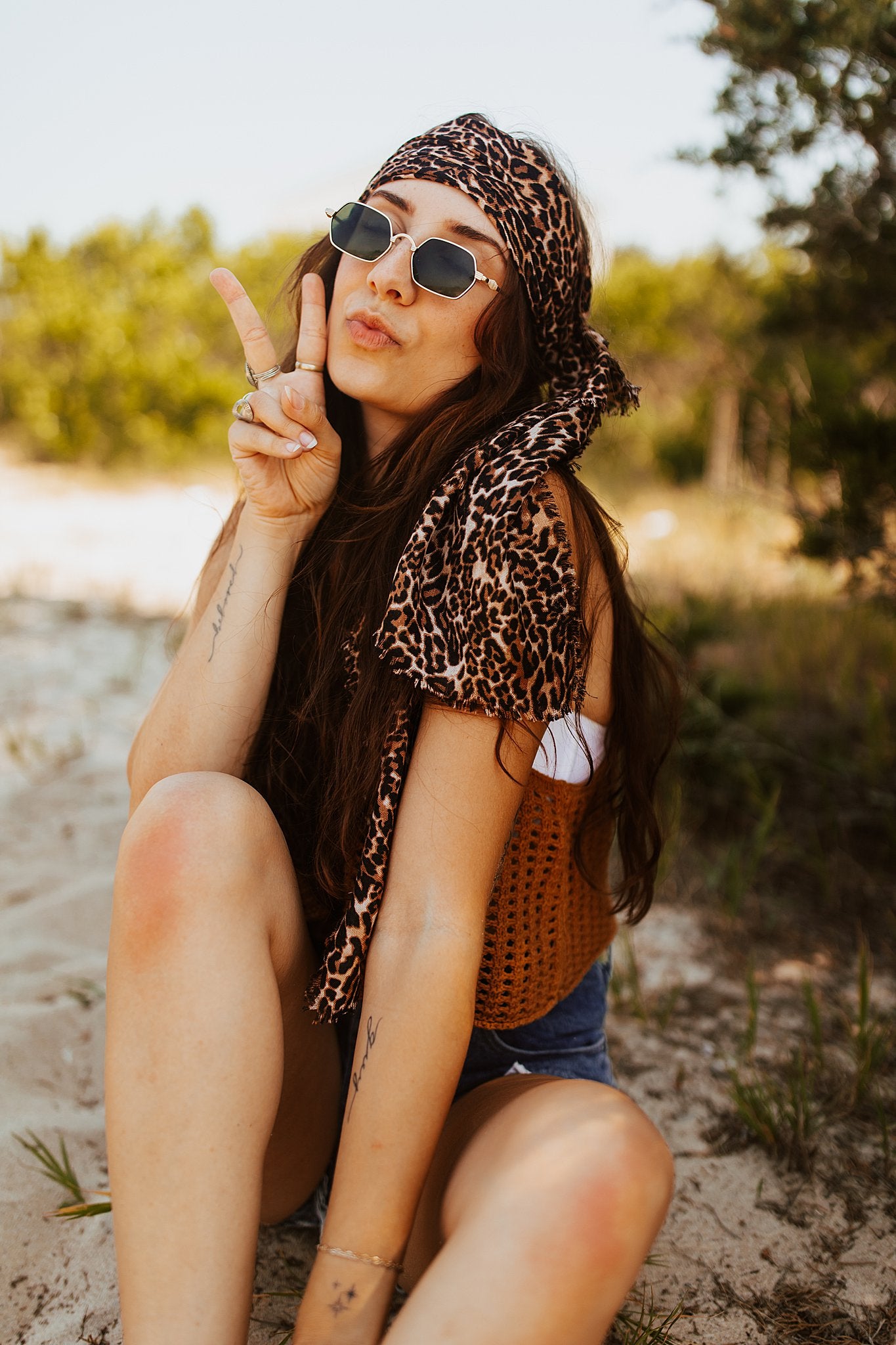 Leopard Bandana/Scarf