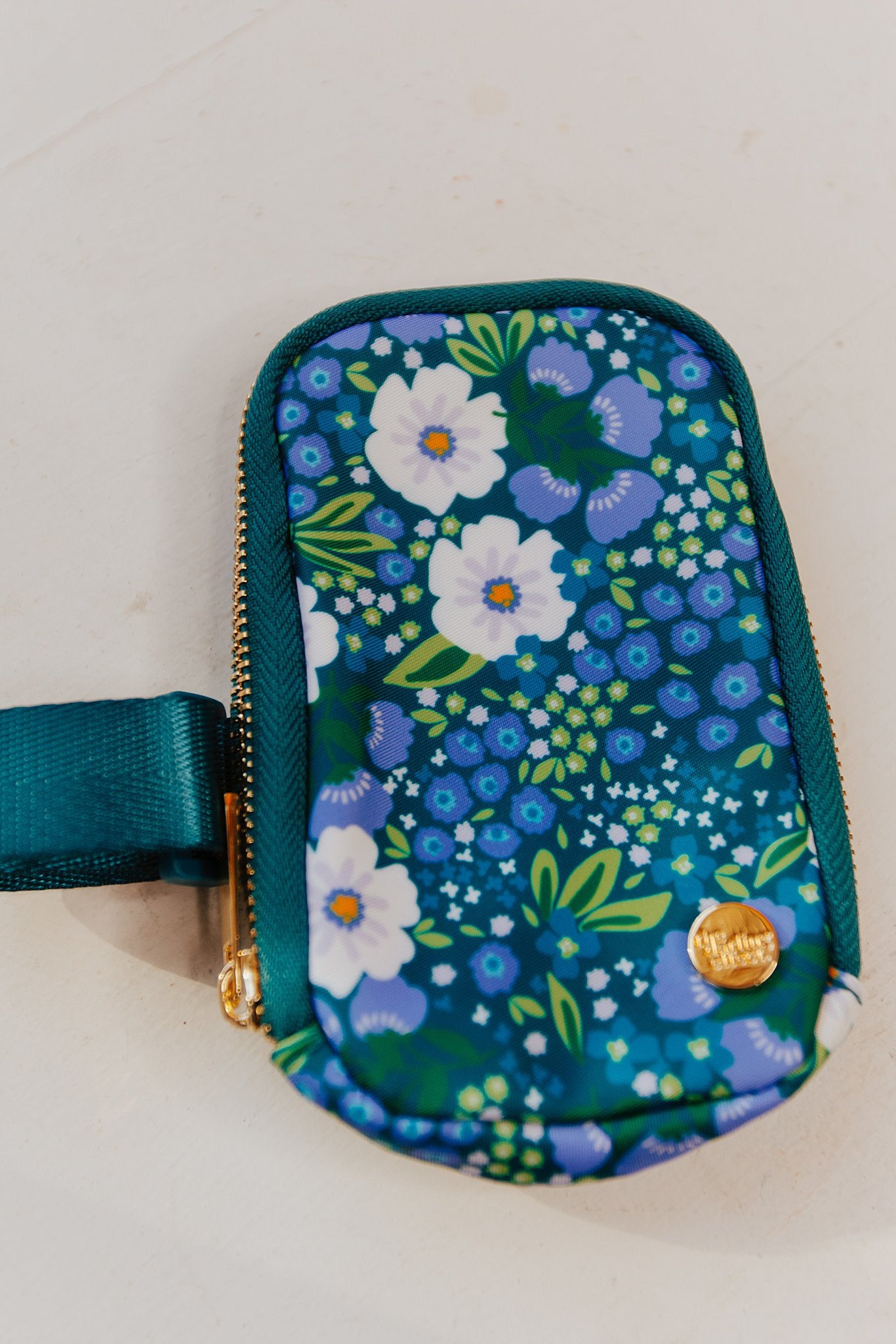 Tumbler Fanny Pack - Sweet Meadow Green Blue