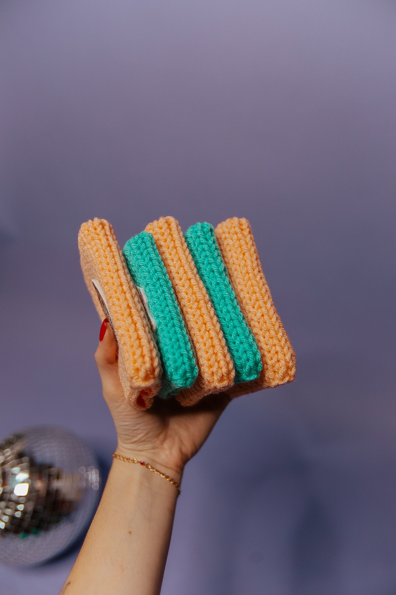 Groovy Pumpkin Coffee Cozie