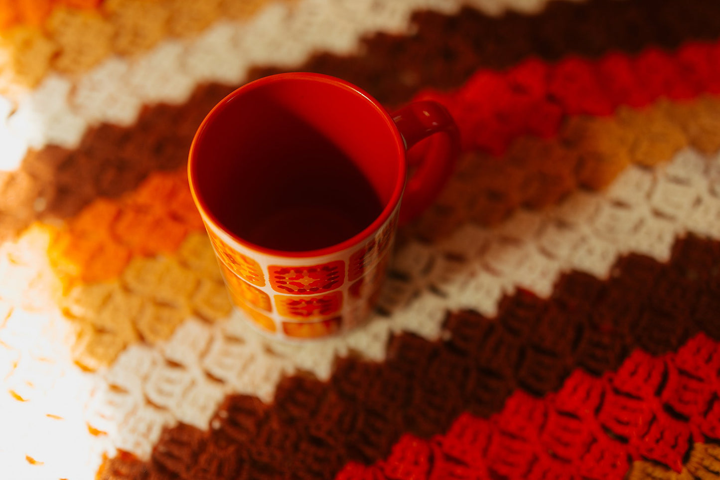 Coffee Mug Granny Squares