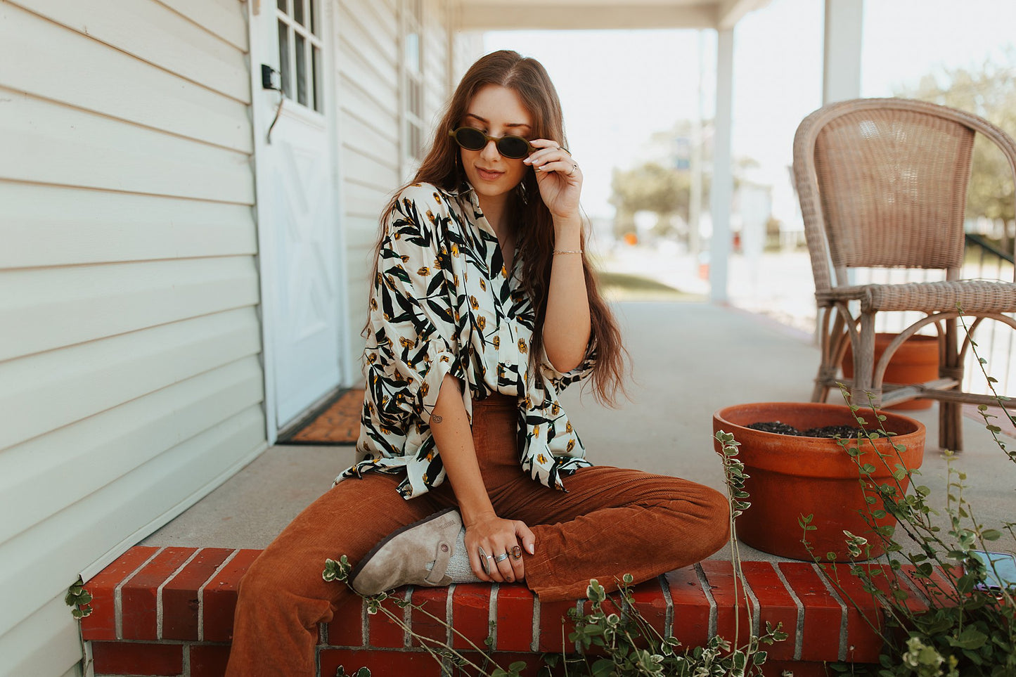 Evergreen Blouse