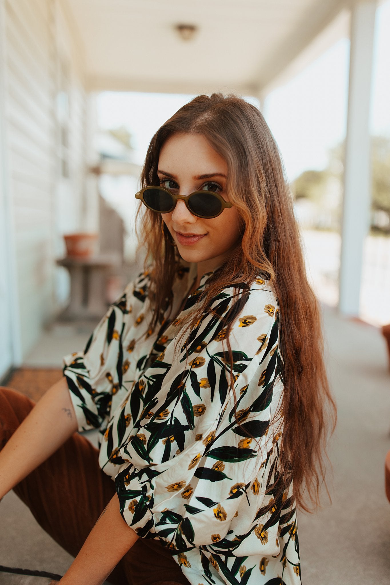 Evergreen Blouse