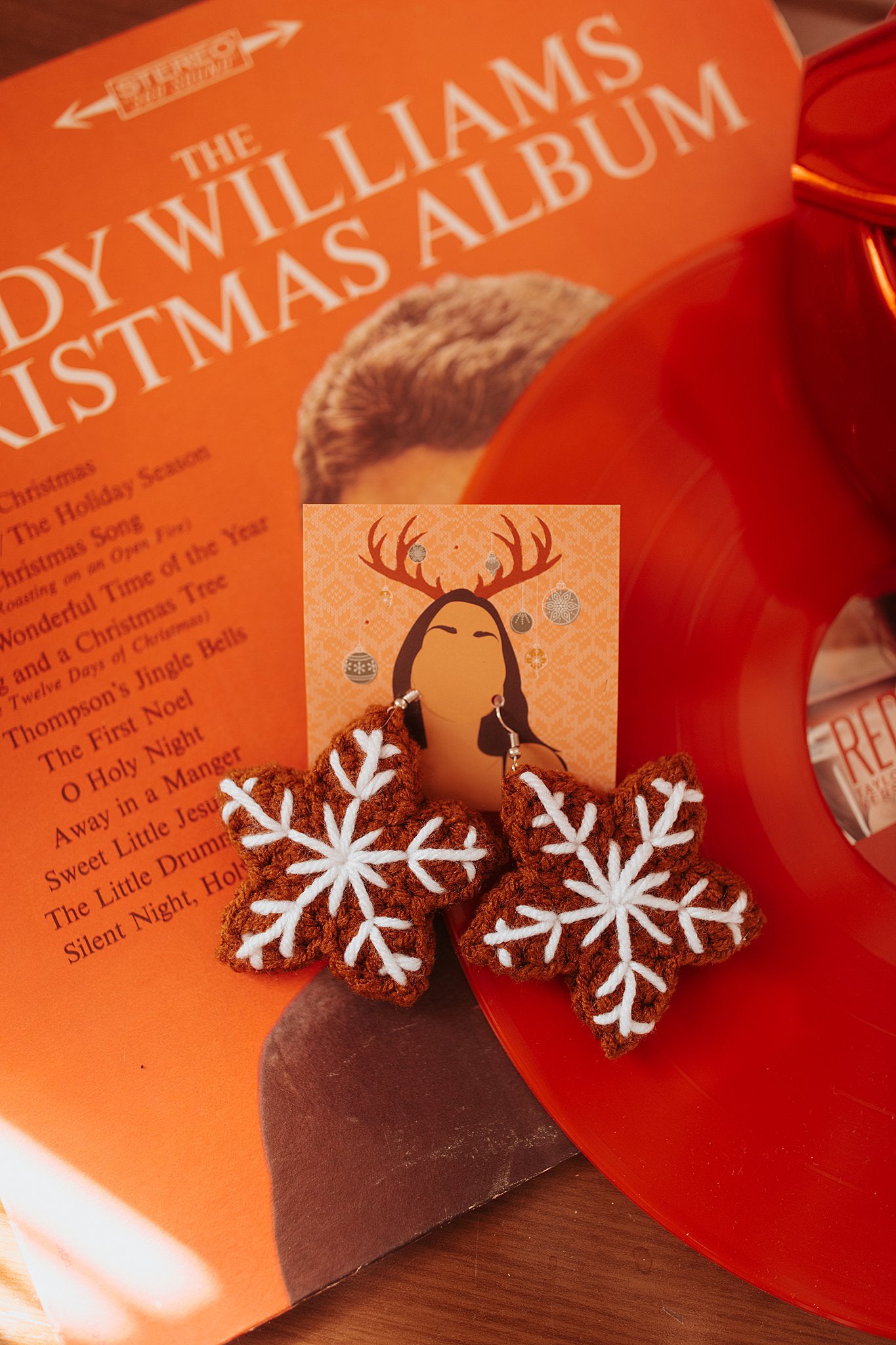 Gingerbread Cookie Earrings