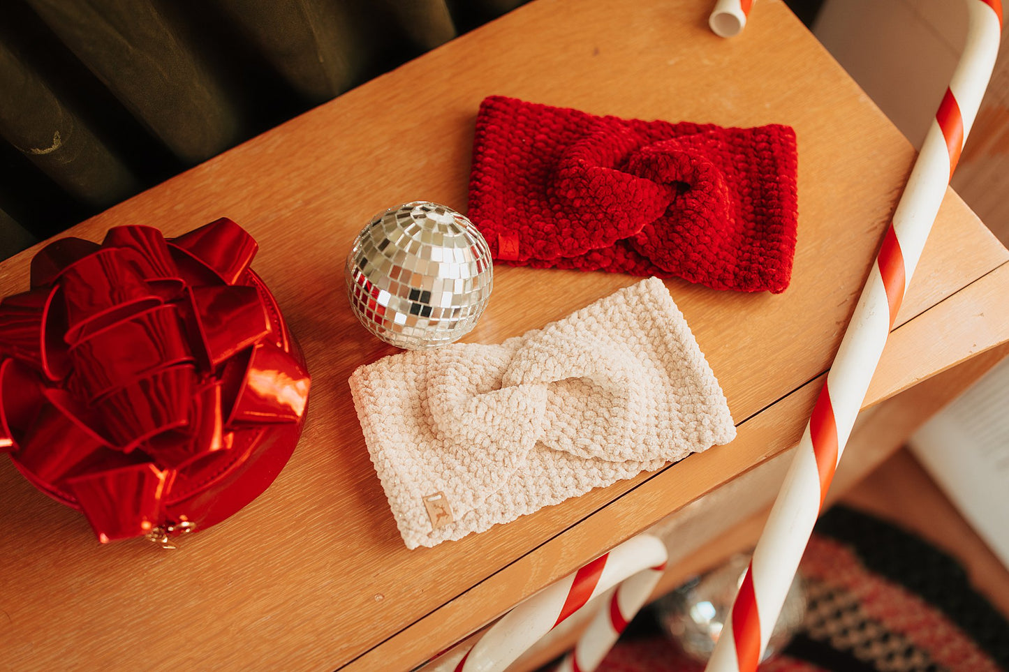 Red Velvet Ear Warmer