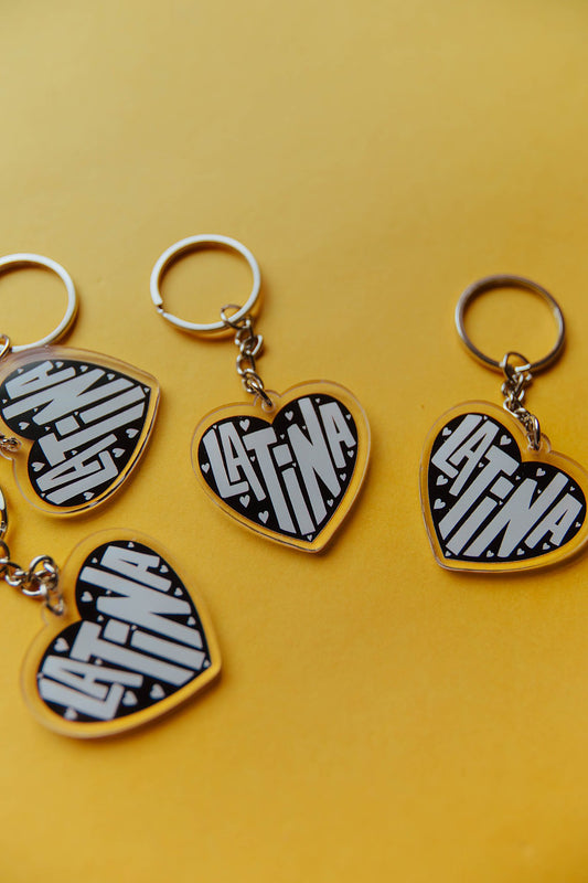 Latina Keychain