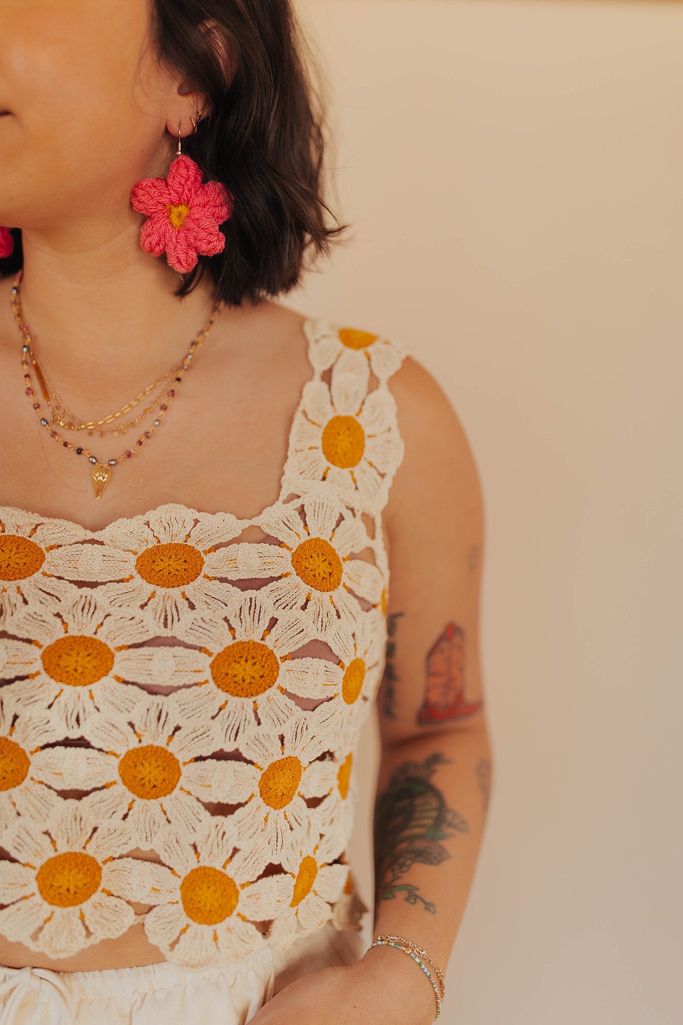 Daisy Jones Crochet Top