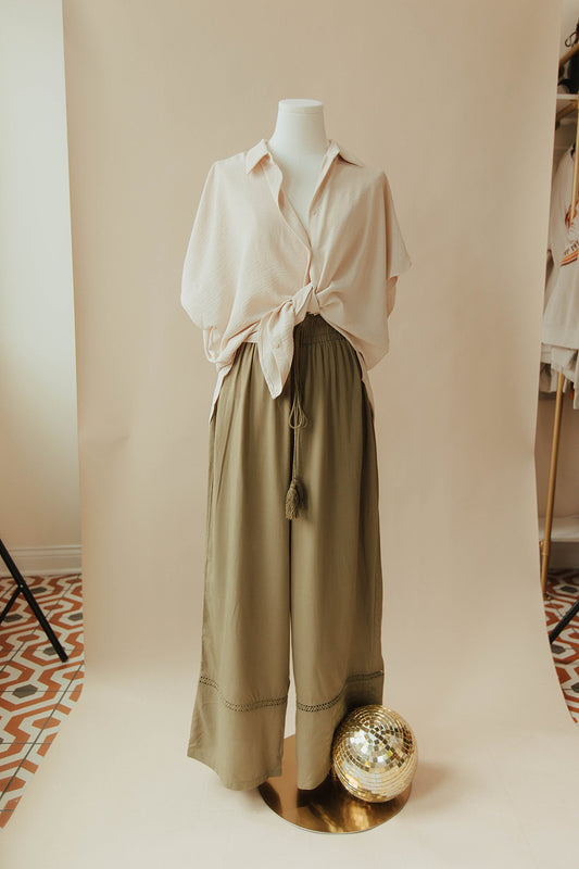 Exciting Escapade Wide Leg Pants