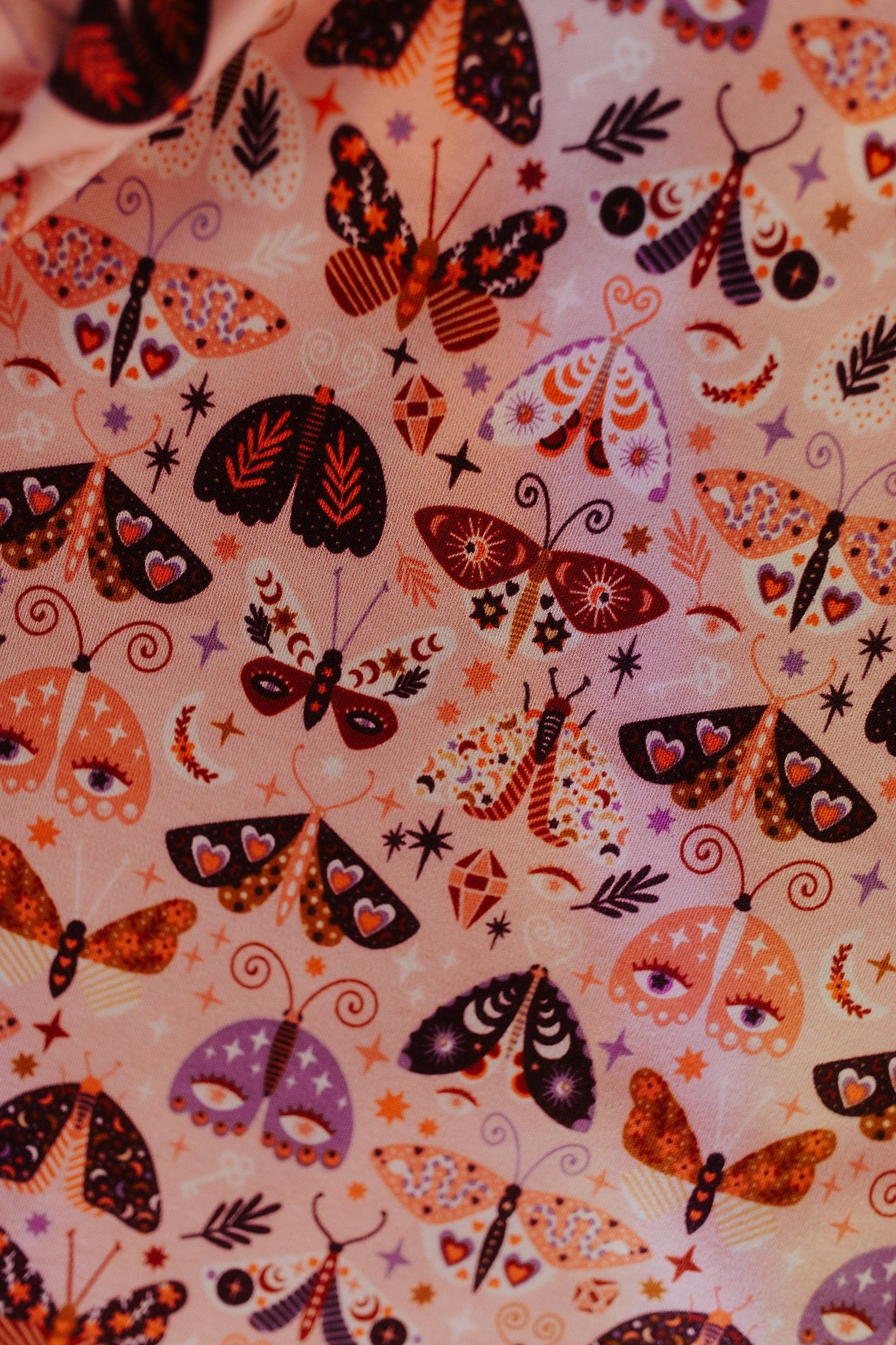 Groovy Moth Twist Headband