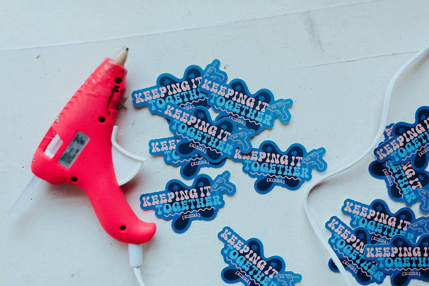 Keeping It Together Sticker