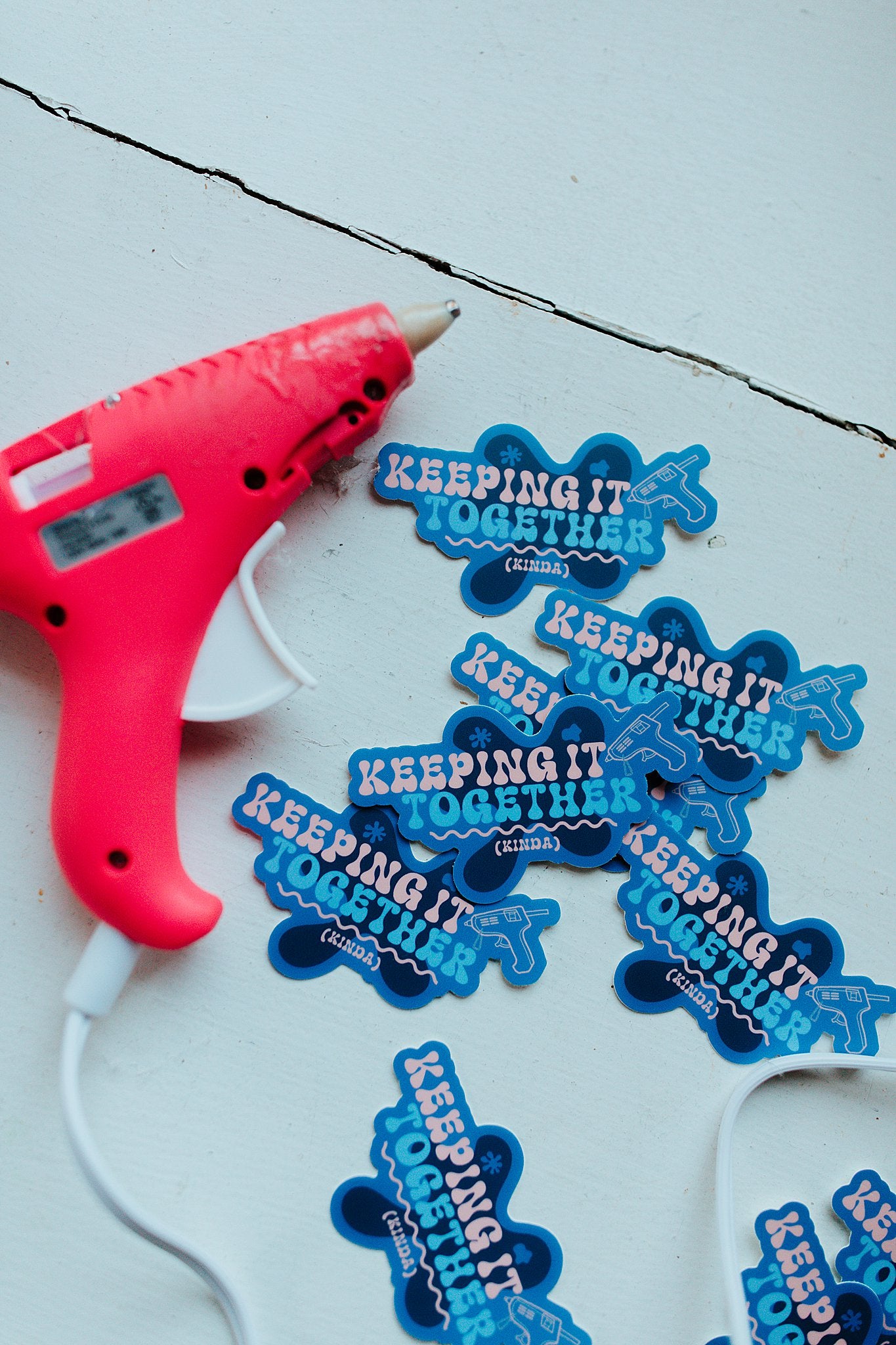 Keeping It Together Sticker