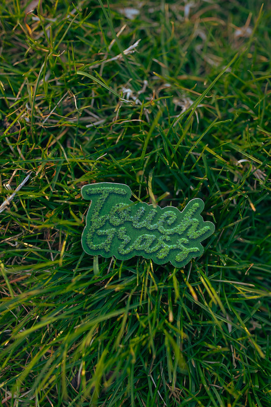 Touch Grass Sticker