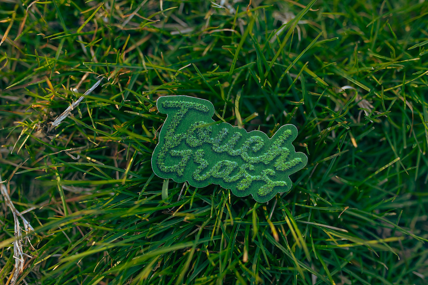 Touch Grass Sticker