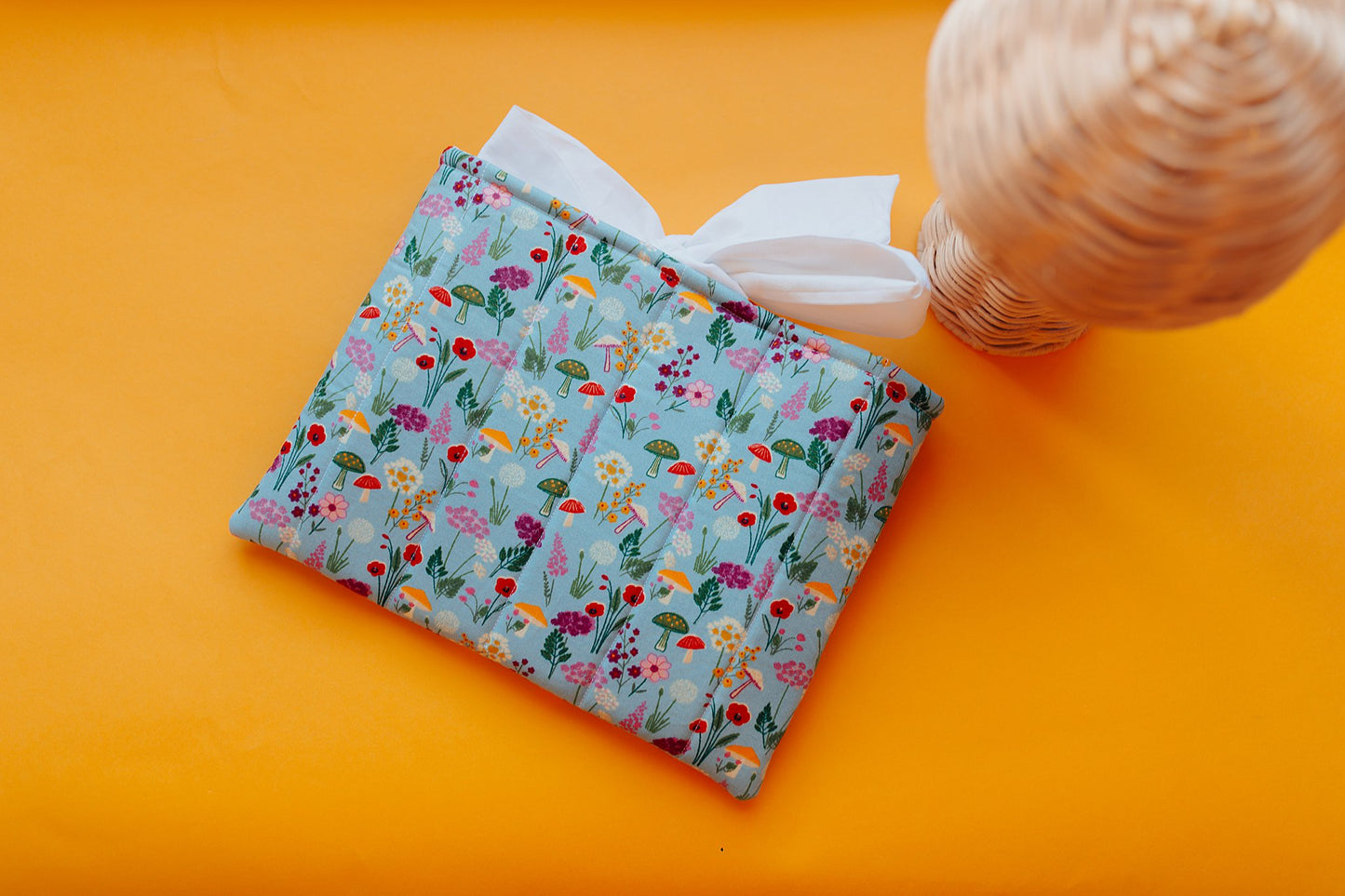 Mushroom Bow Book Sleeve