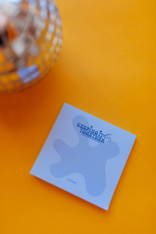 Keeping It Together Sticky Notepad