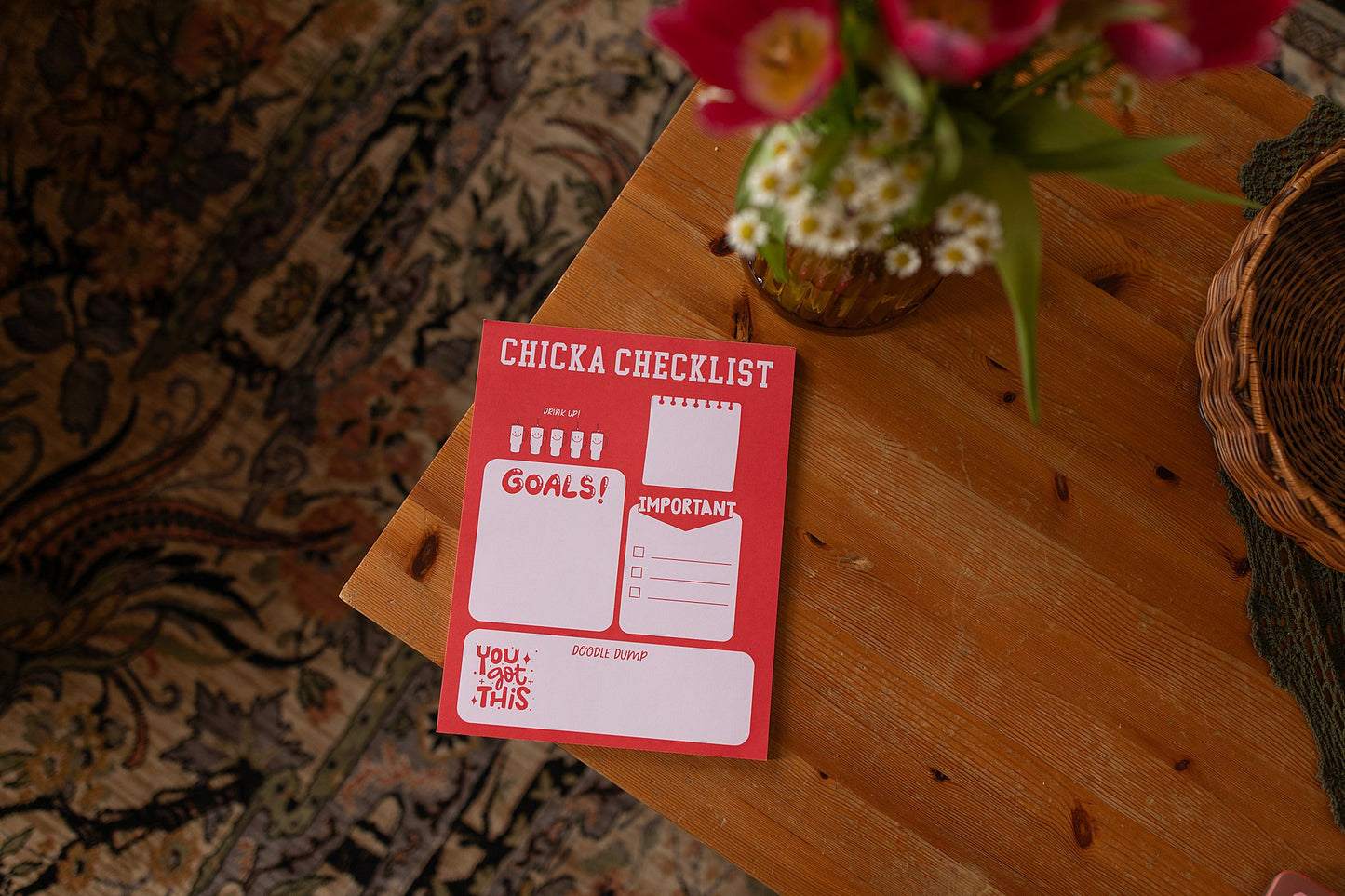 Chicka Checklist Notepad