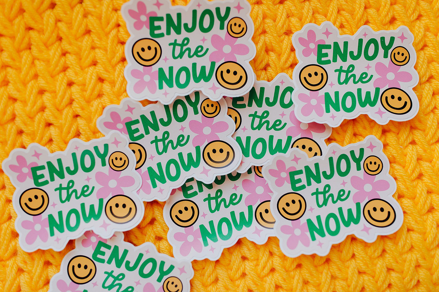 Enjoy The Now Vinyl Sticker
