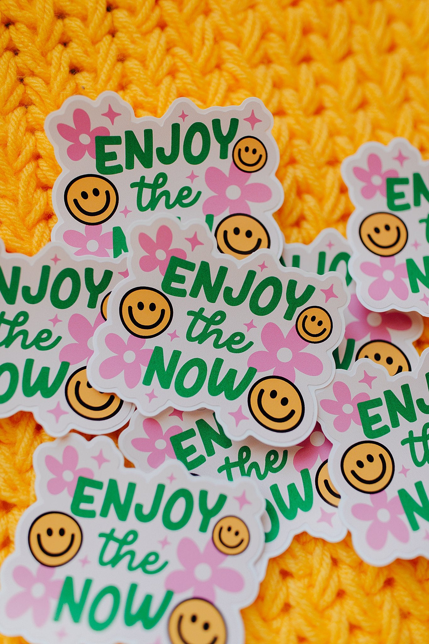 Enjoy The Now Vinyl Sticker