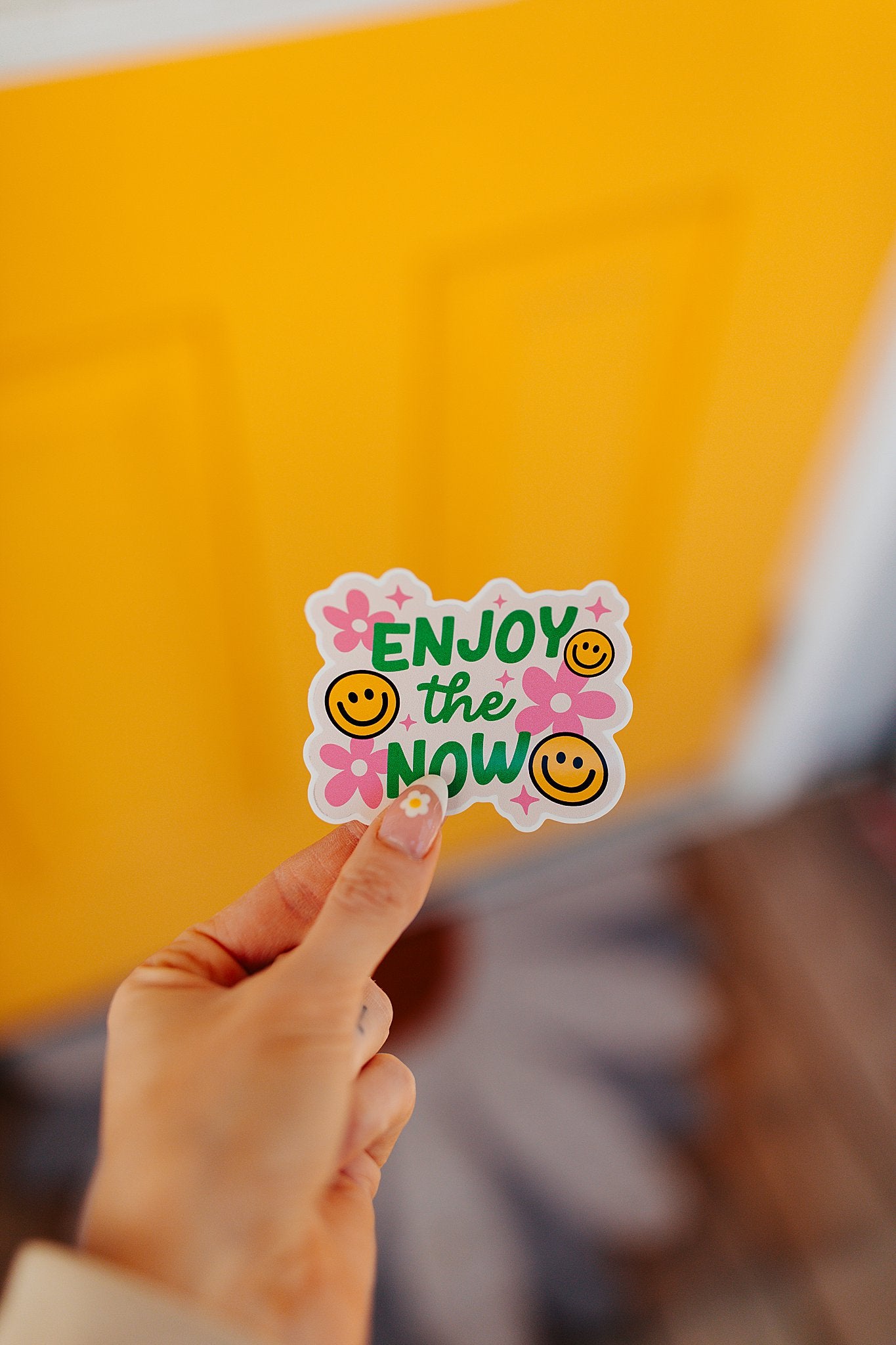 Enjoy The Now Vinyl Sticker