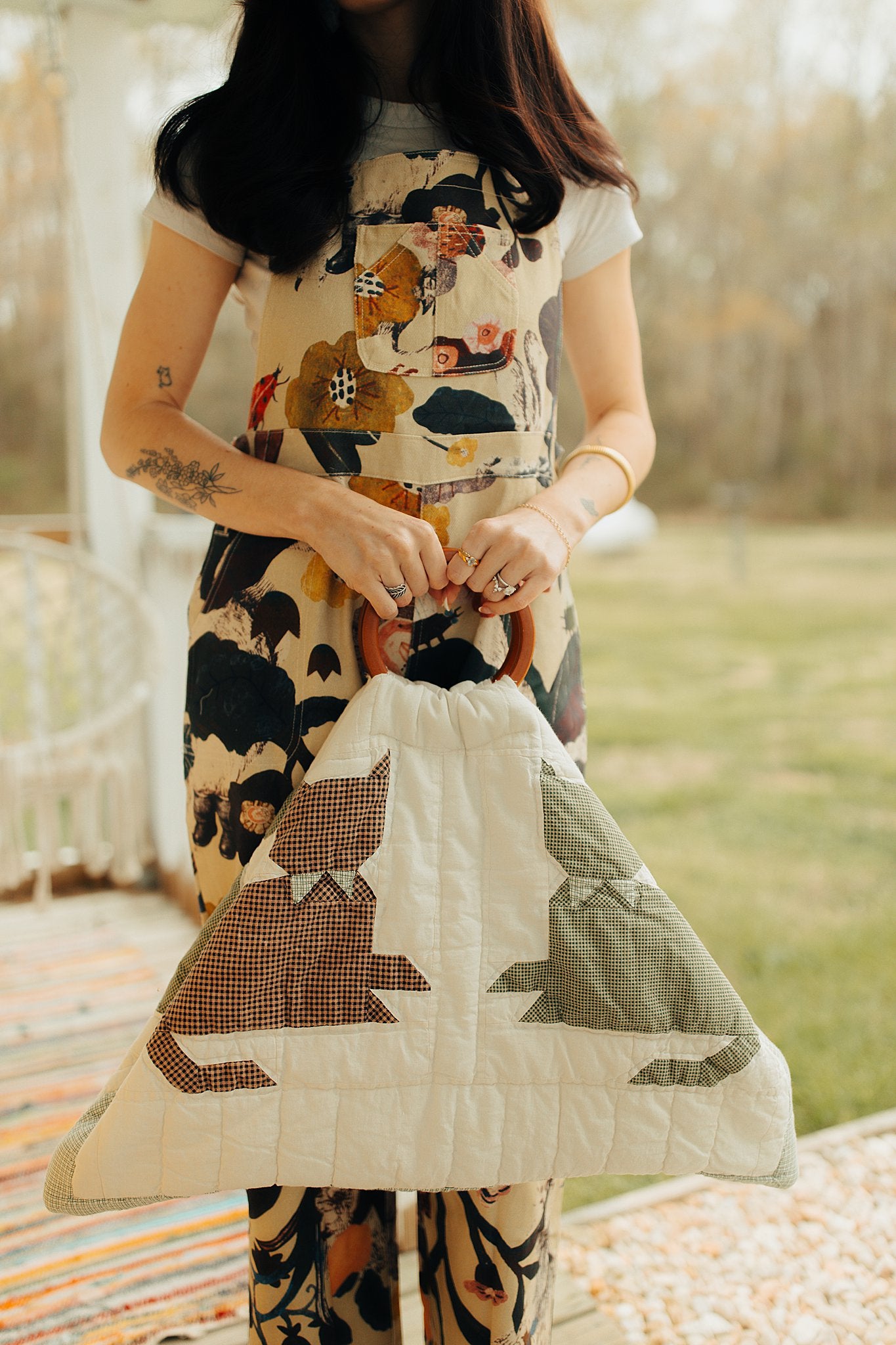 Up-cycled Pillow Case Tote!