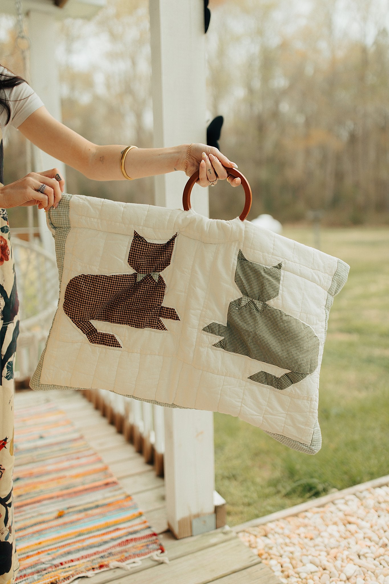 Up-cycled Pillow Case Tote!
