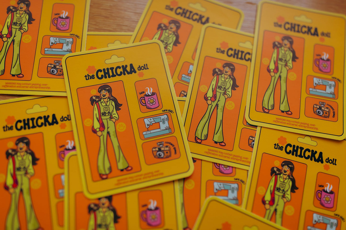 Chicka Doll Sticker