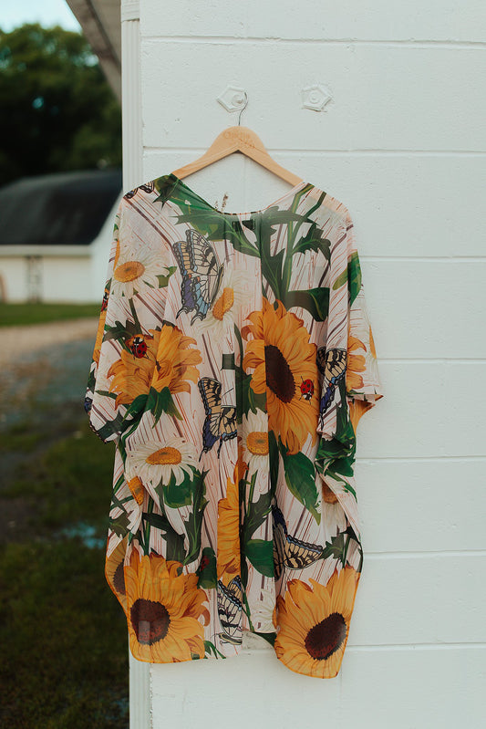 Floral & Butterfly Laydybug Duster