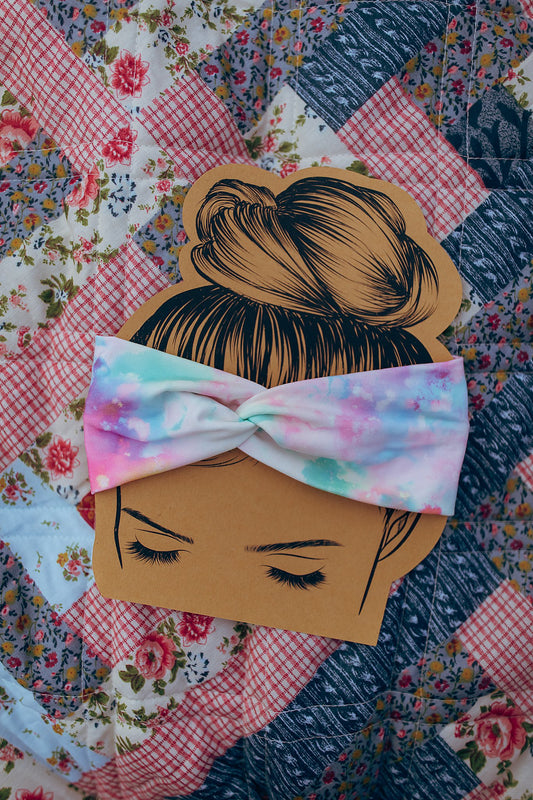 Tie-dye Twist Headband