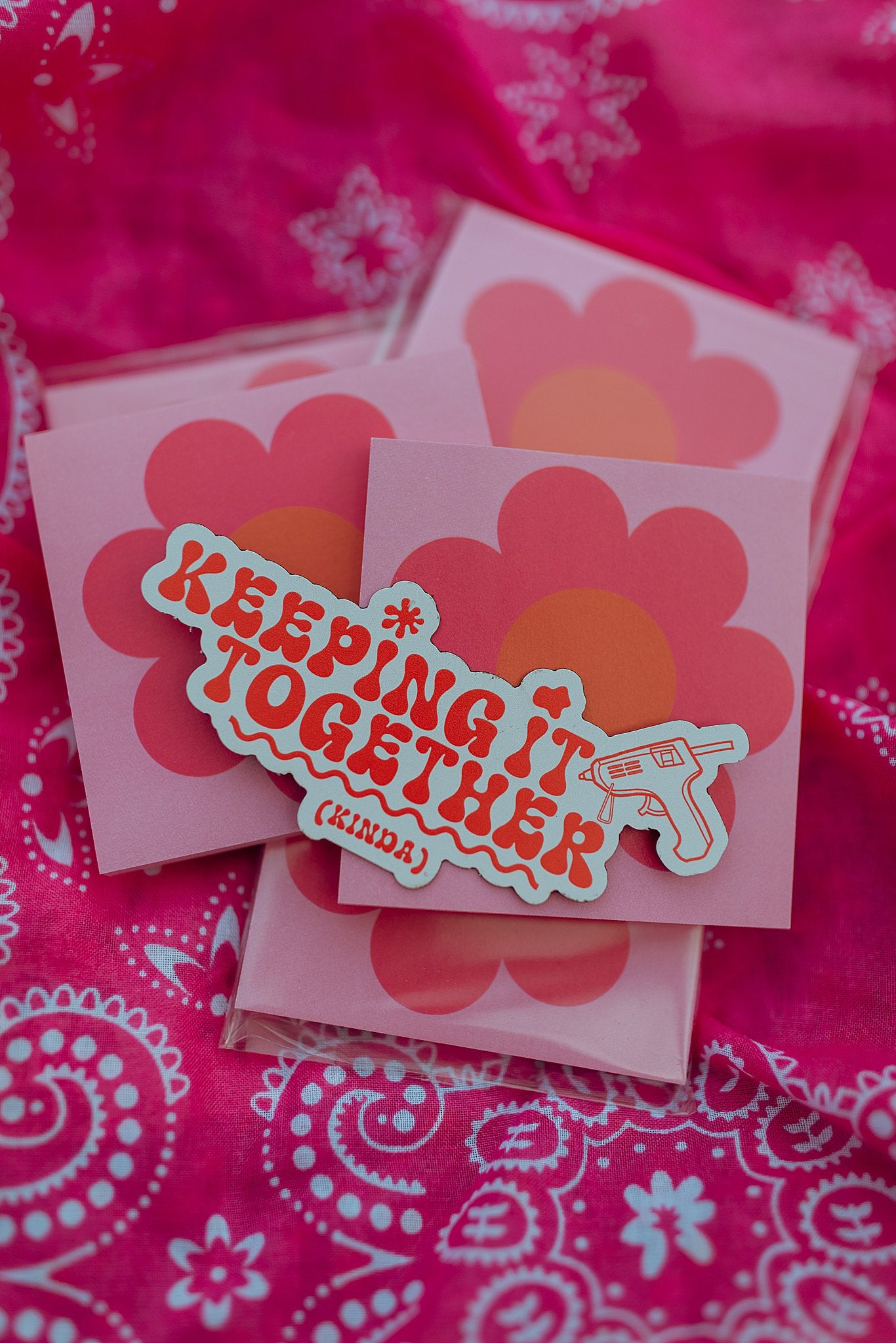 Flower Child Sticky Notepad