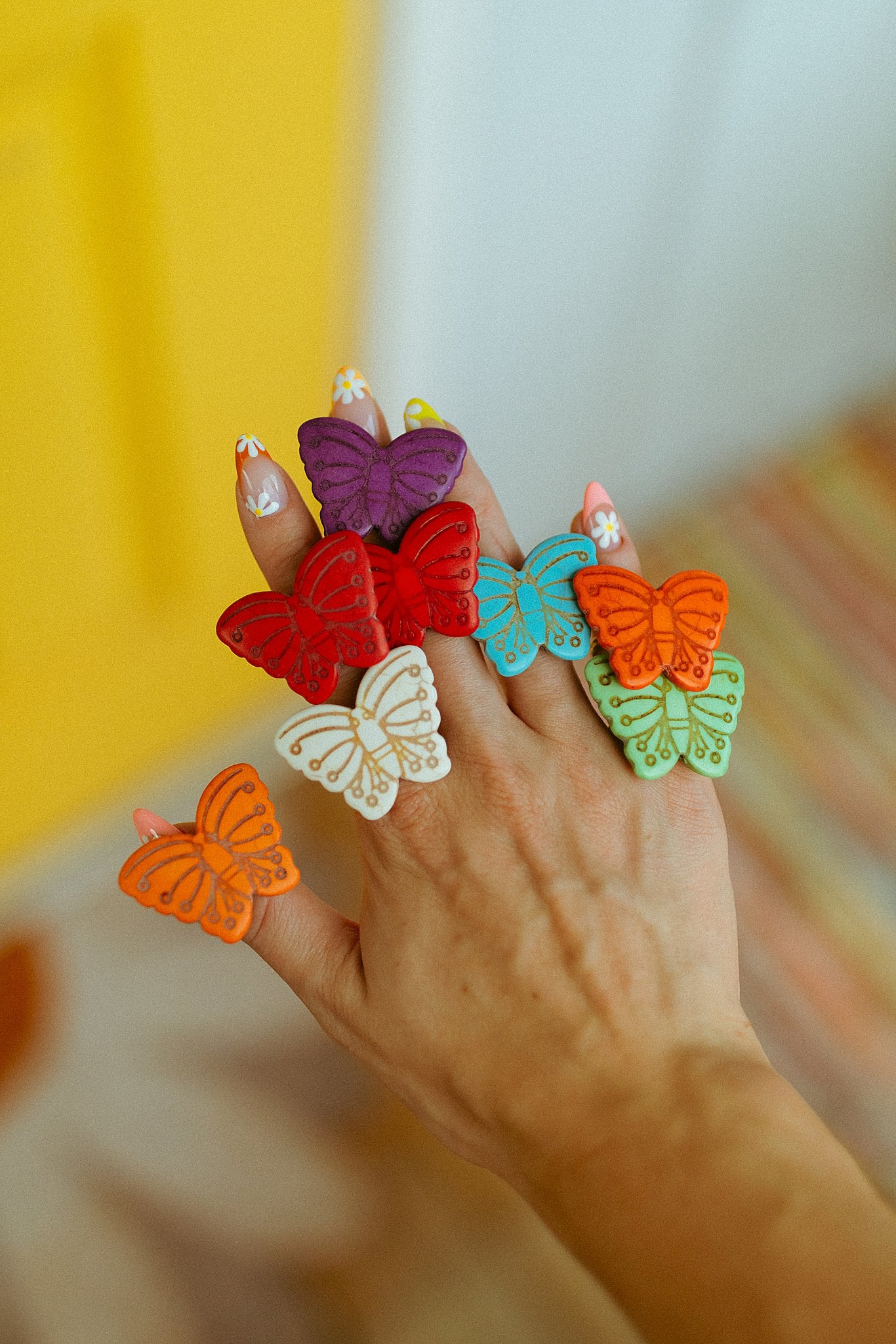 Butterfly Adjustable Ring (Random!)