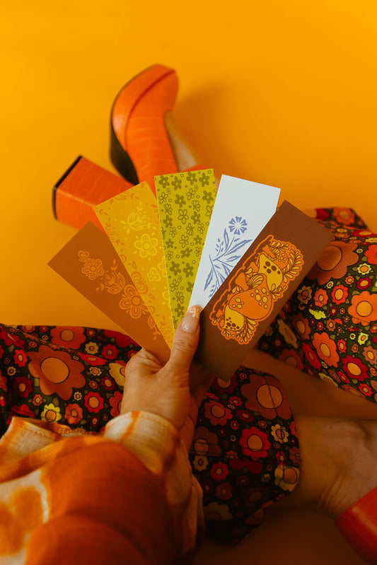 Retro Inspired Bookmarks