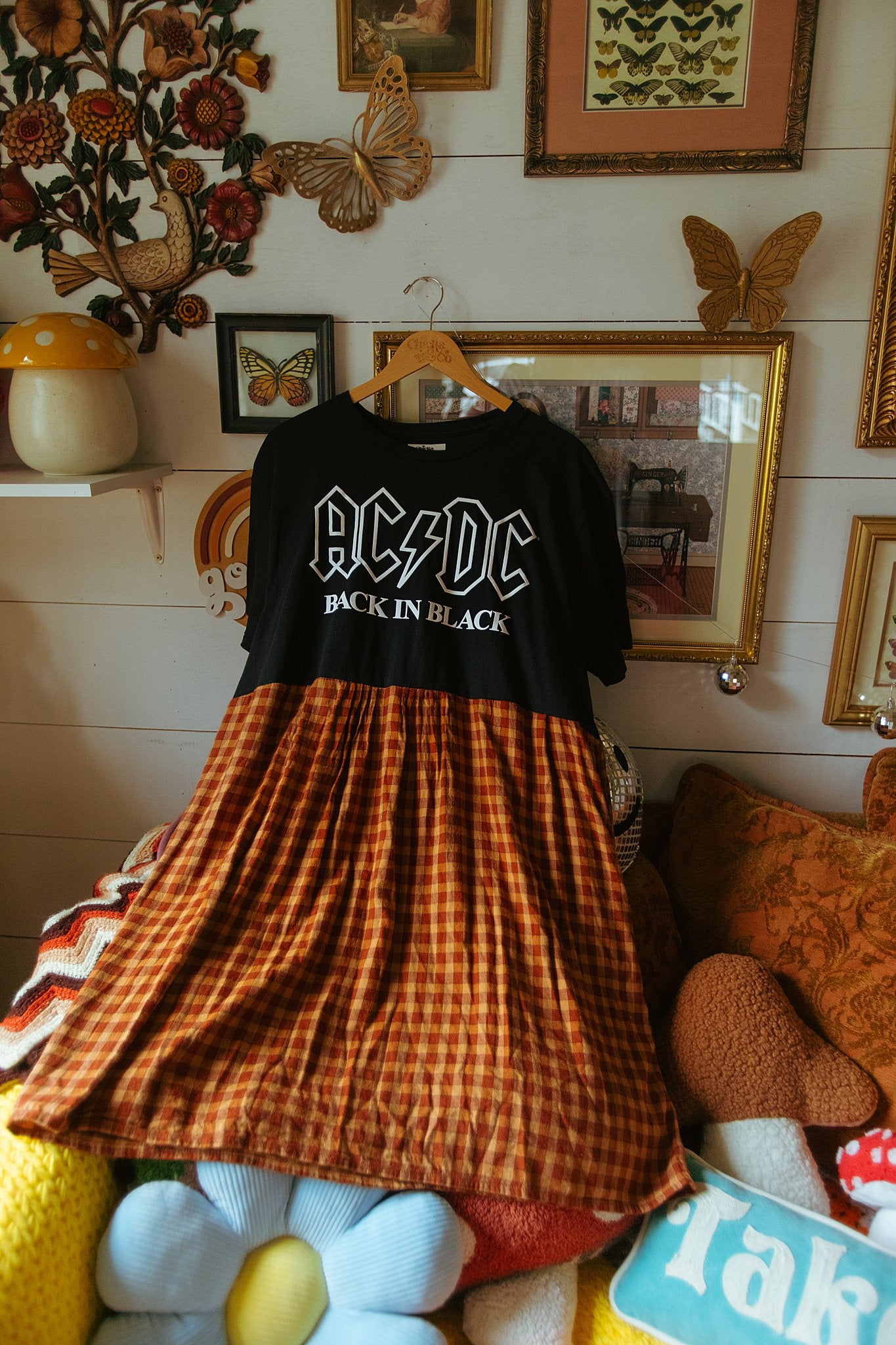 AC/DC Dress L (Pockets!)