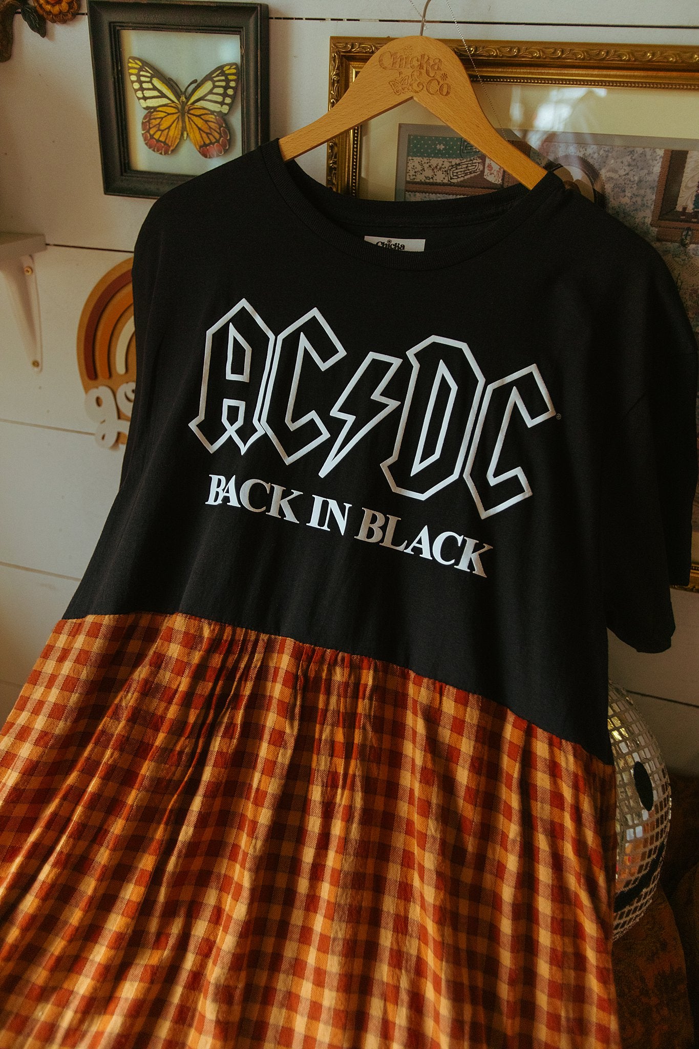 AC/DC Dress L (Pockets!)