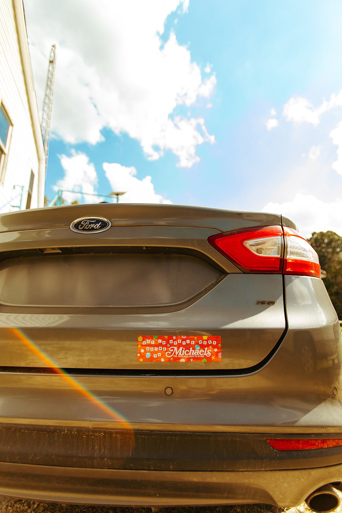 Michaels Run Bestie Bumper Sticker