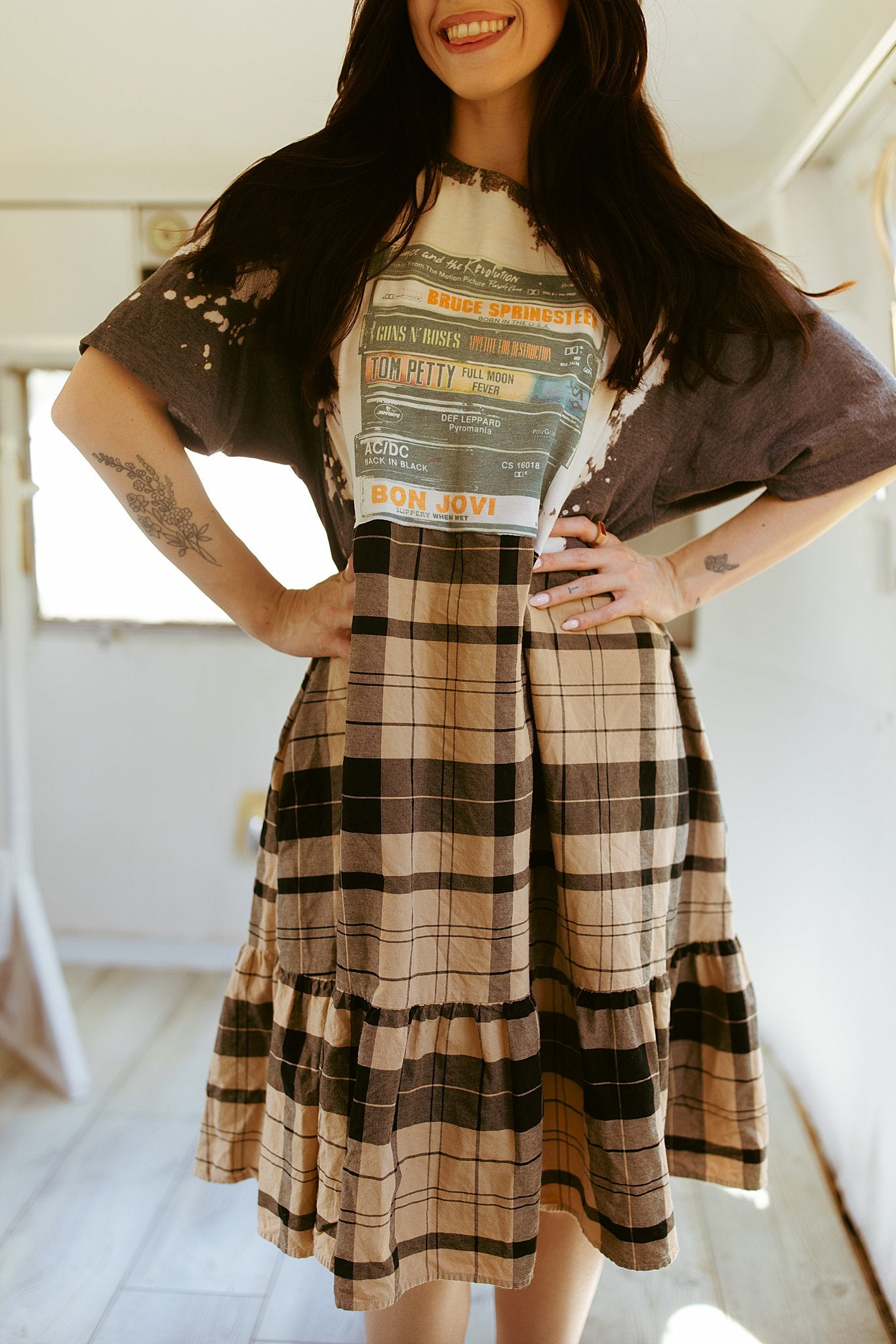 80's Tee Maxi Cream 2XL