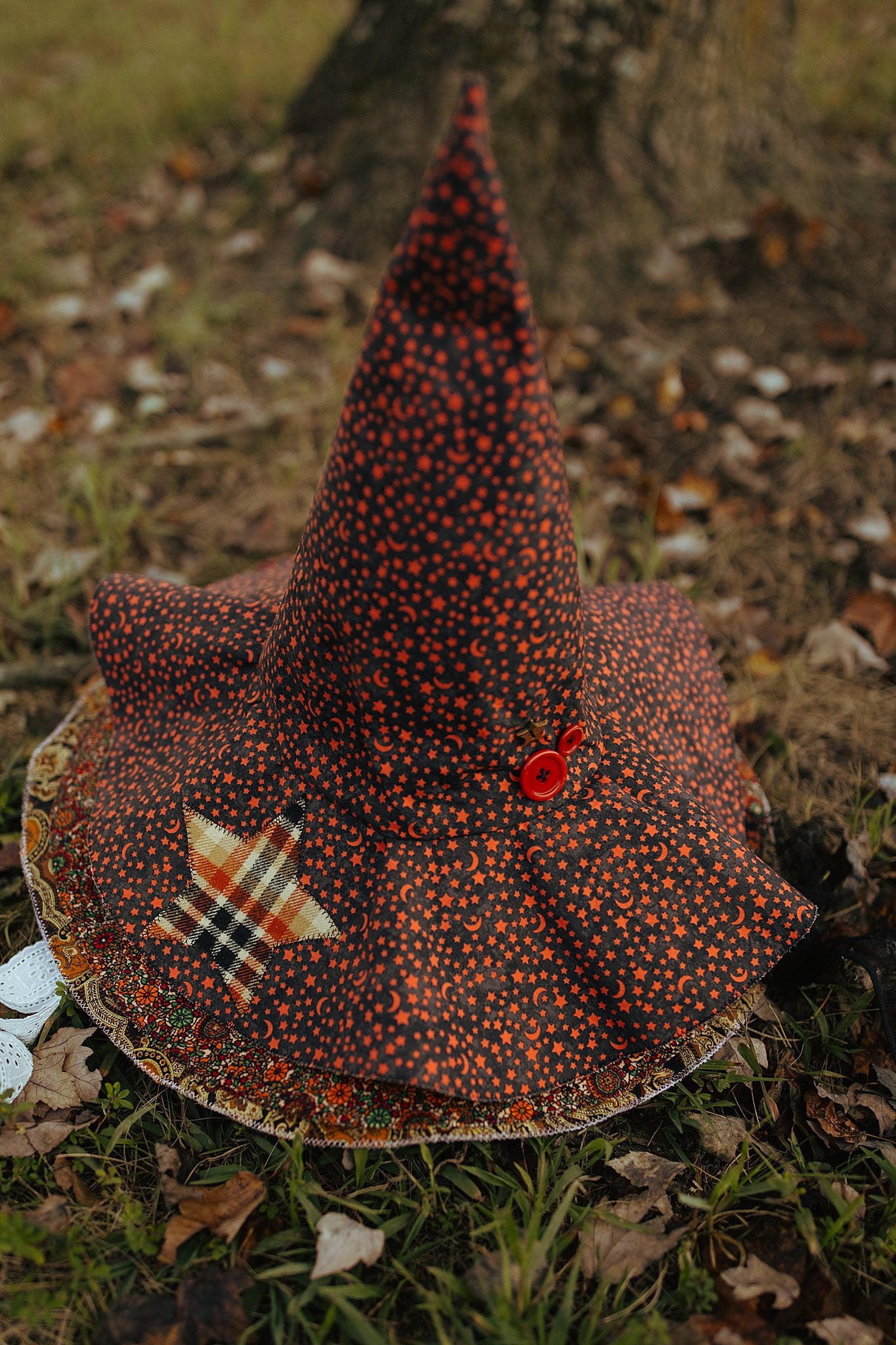 Witch Hat Orange Moons