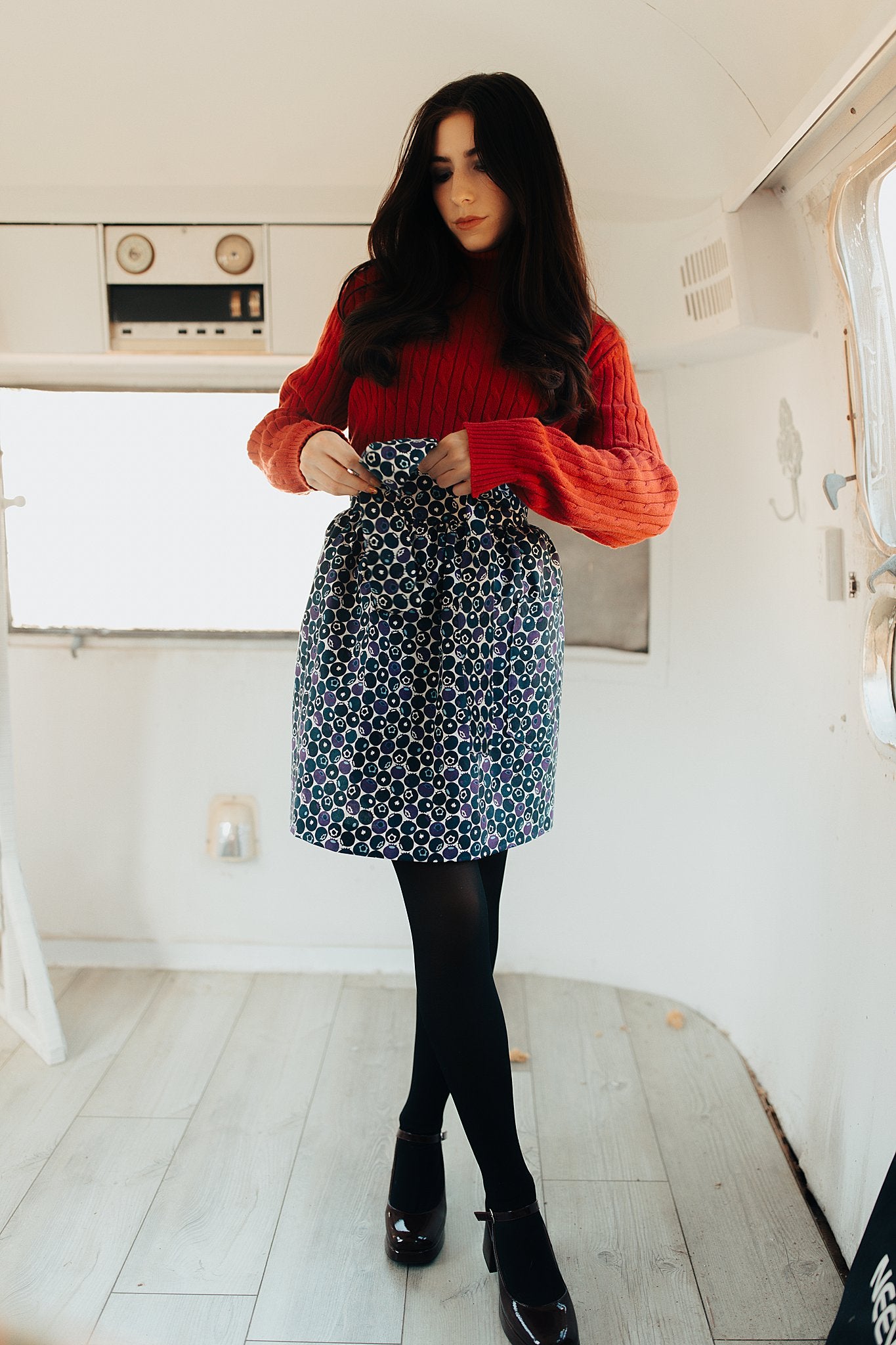 Chicka Apron Blueberry