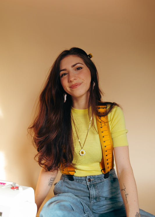 Measuring Tape Hair Clip