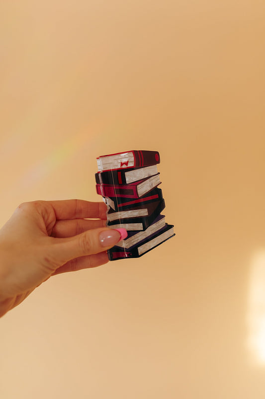 Pinza para el cabello estilo "bookish" moody