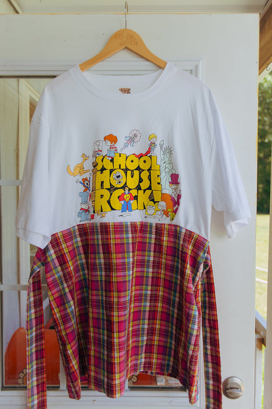 School House Midi Dress XL/2XL