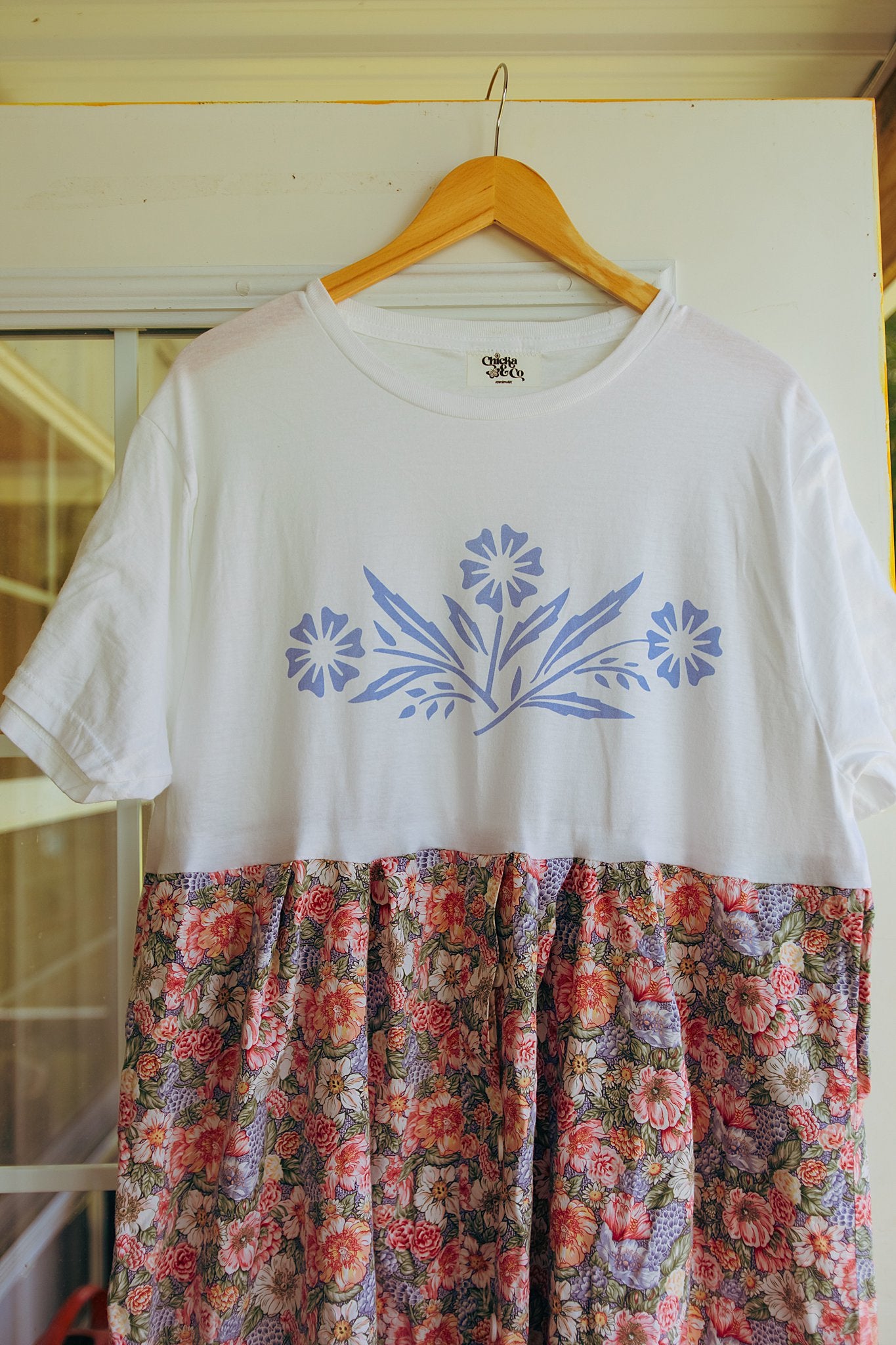 Cornflower Dress XL
