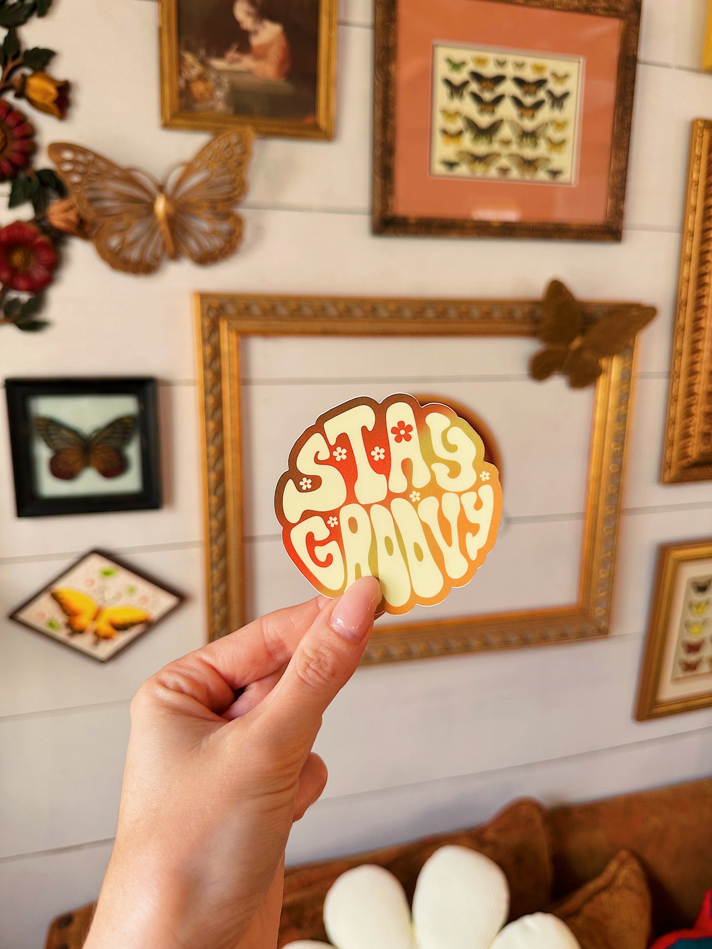 Stay Groovy Sticker