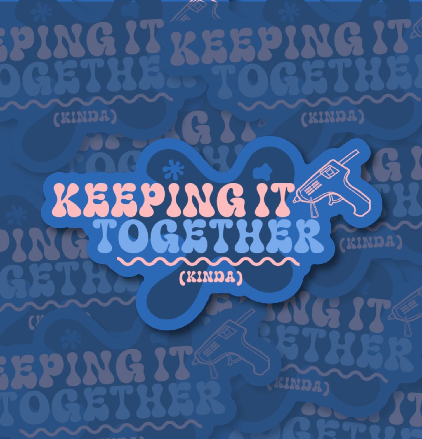 Keeping It Together Sticker