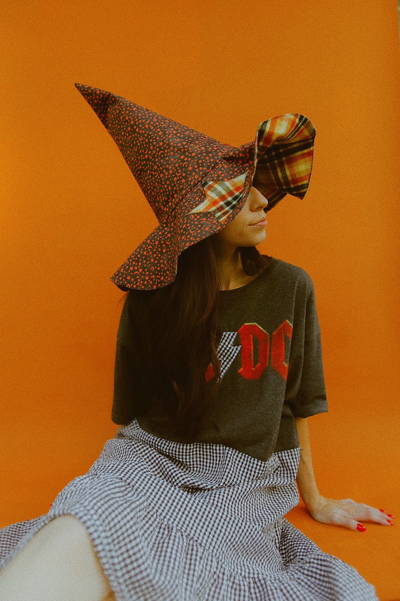 Witch Hat Orange Moons