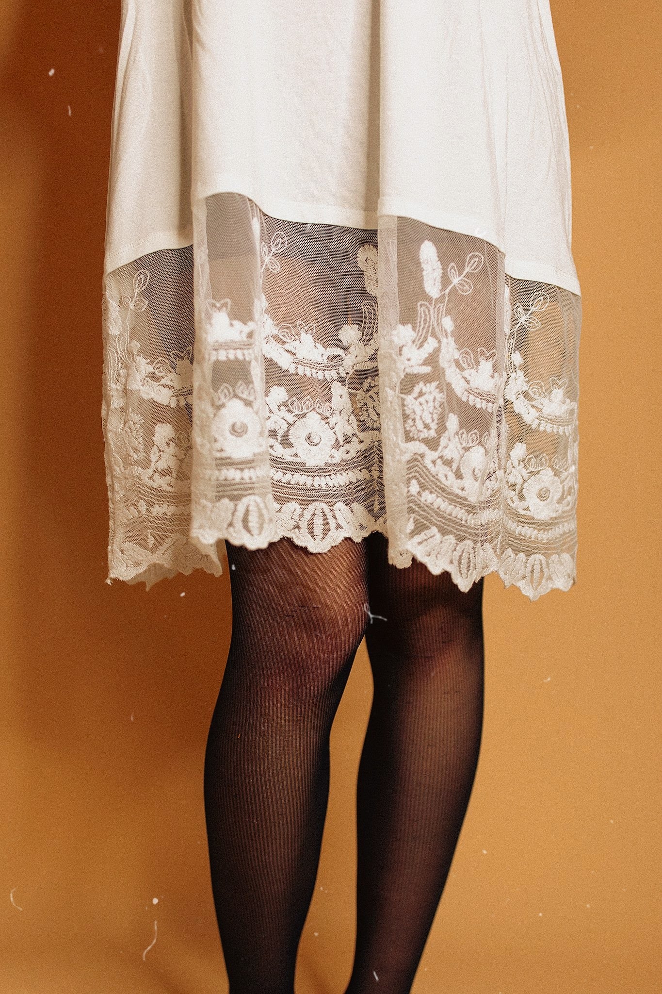 T-Back Lace Midi Slip RESTOCK