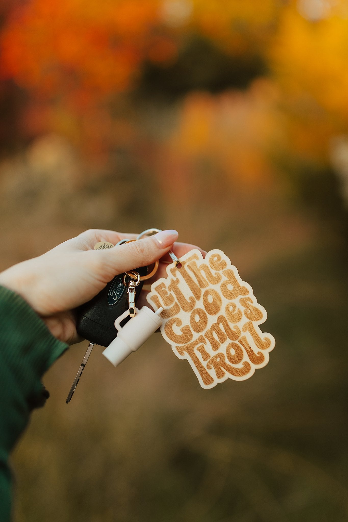 Let The Good Times Roll Keychain