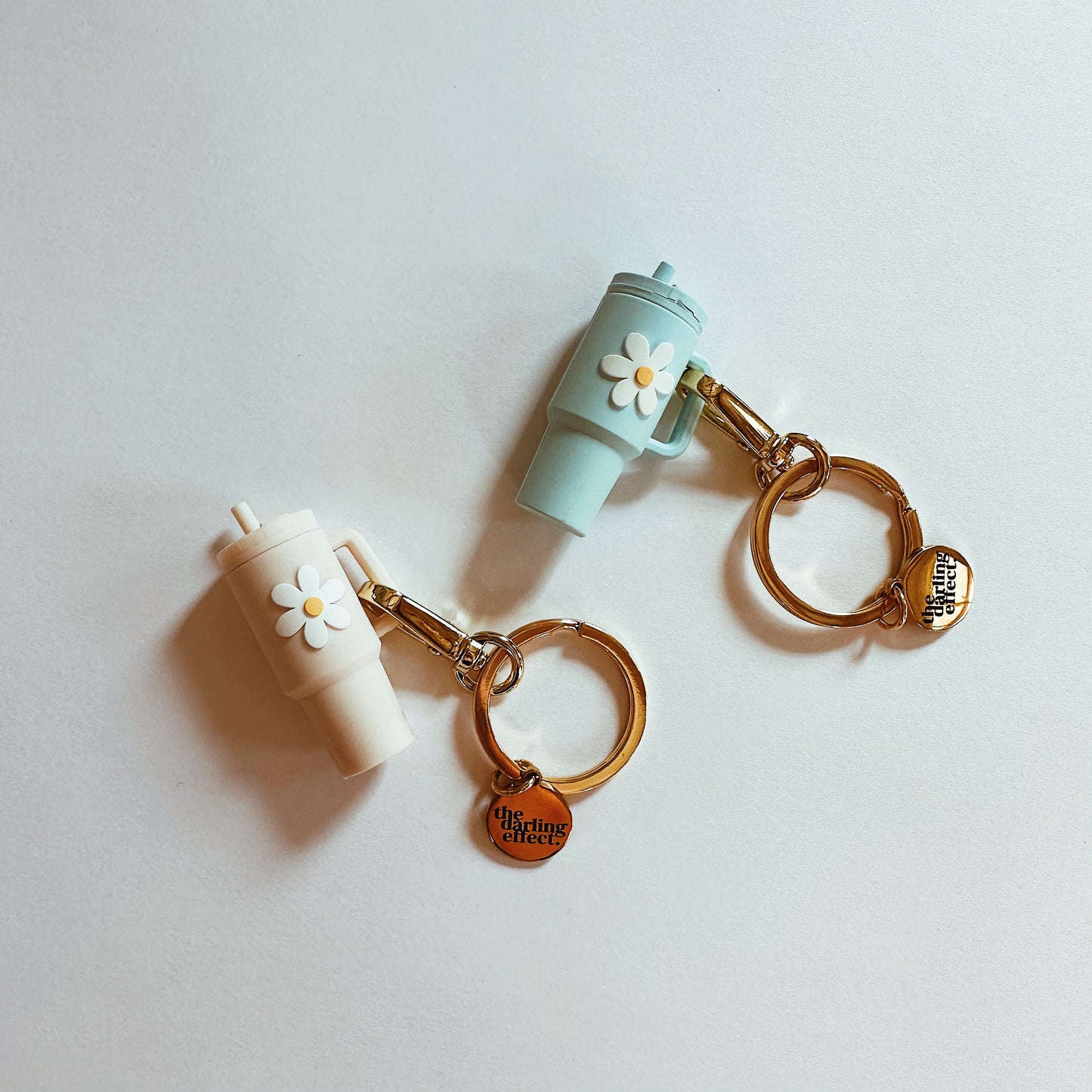 Tiny Tumbler Keychain - Oat