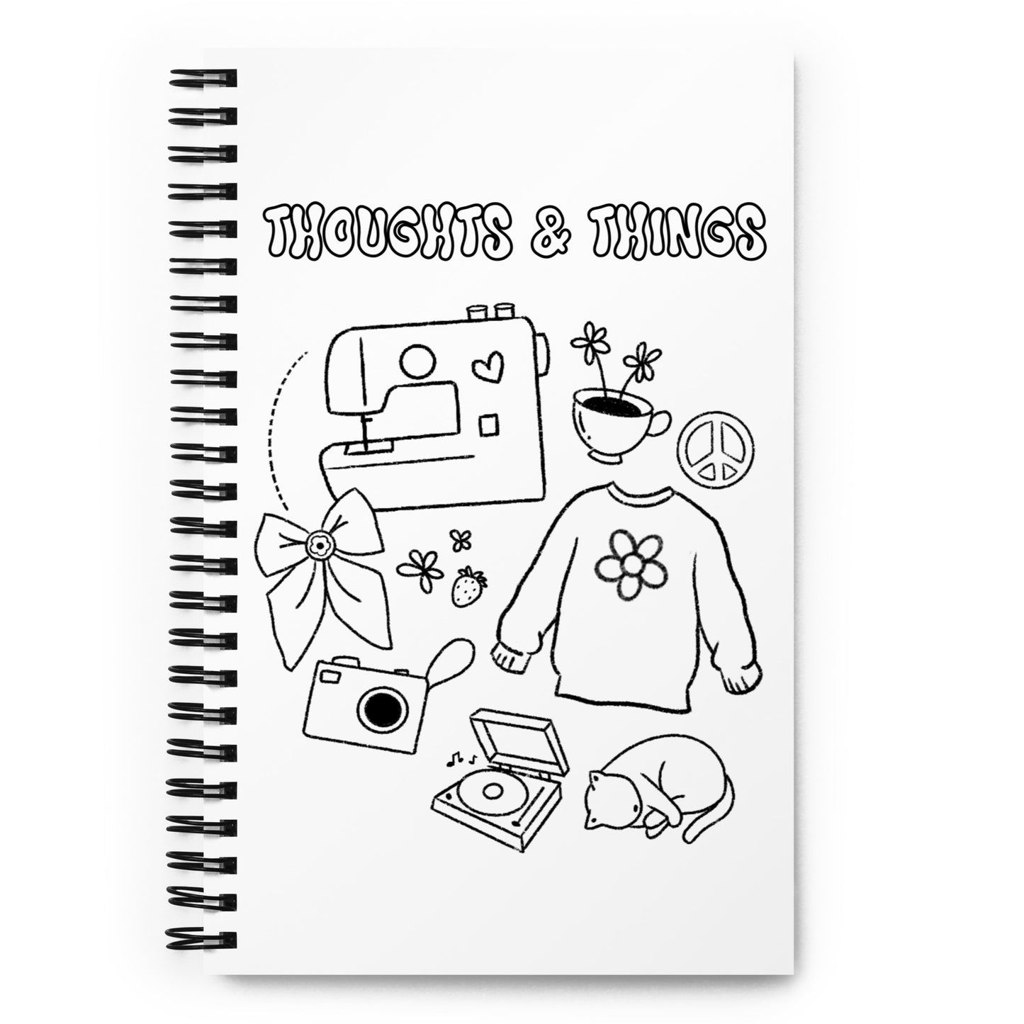 Doodle Spiral Notebook