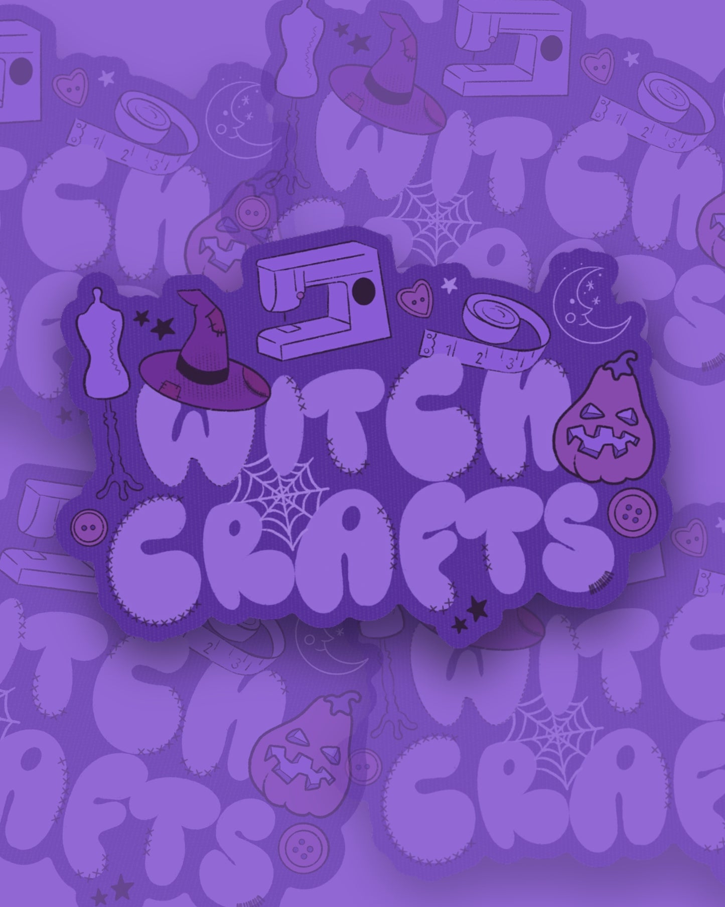 Witch Crafts Vinyl Sticker