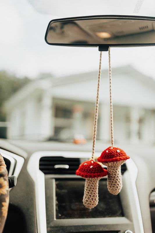 Mushroom Car Accessory