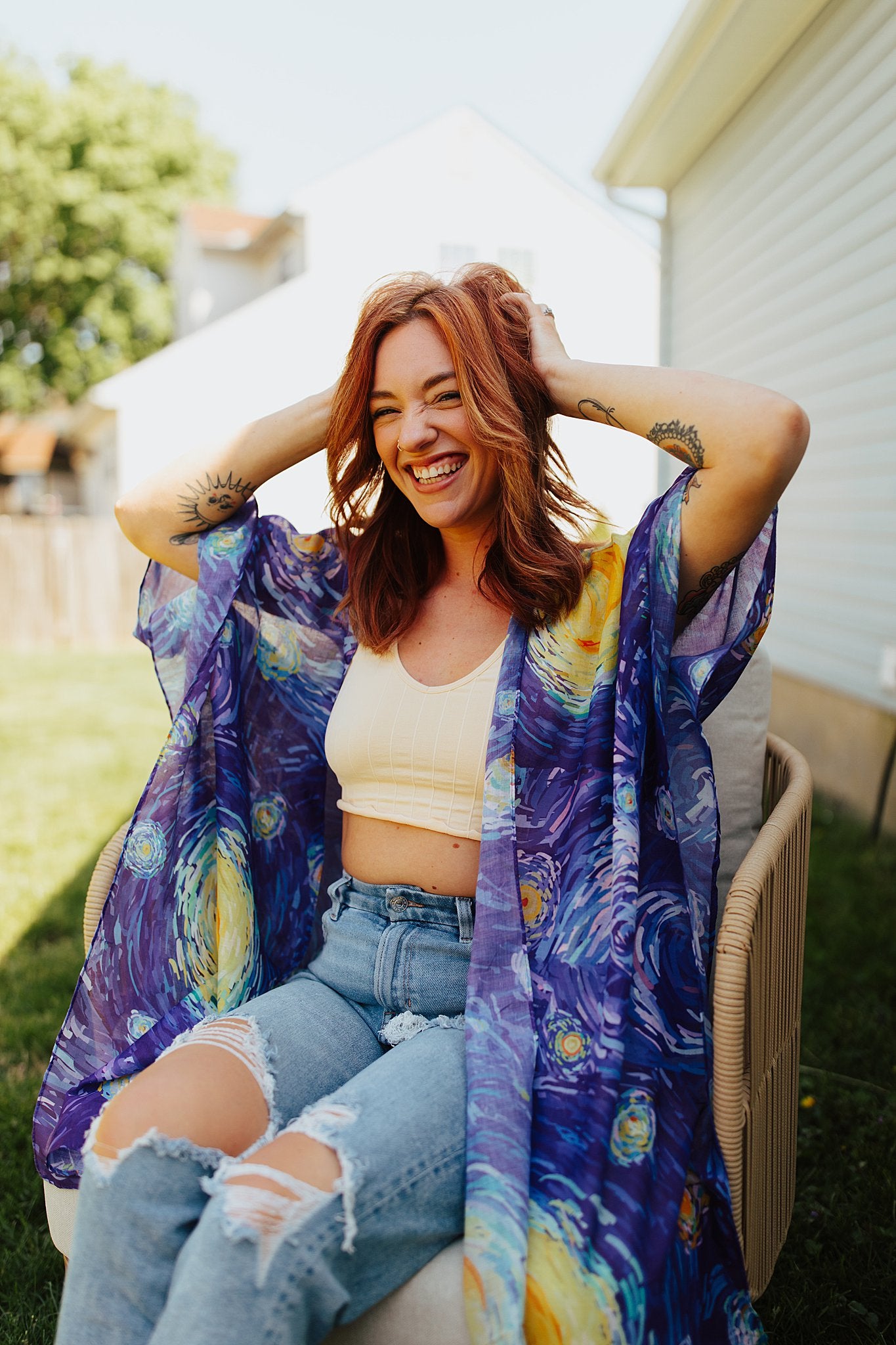 Starry Night Duster